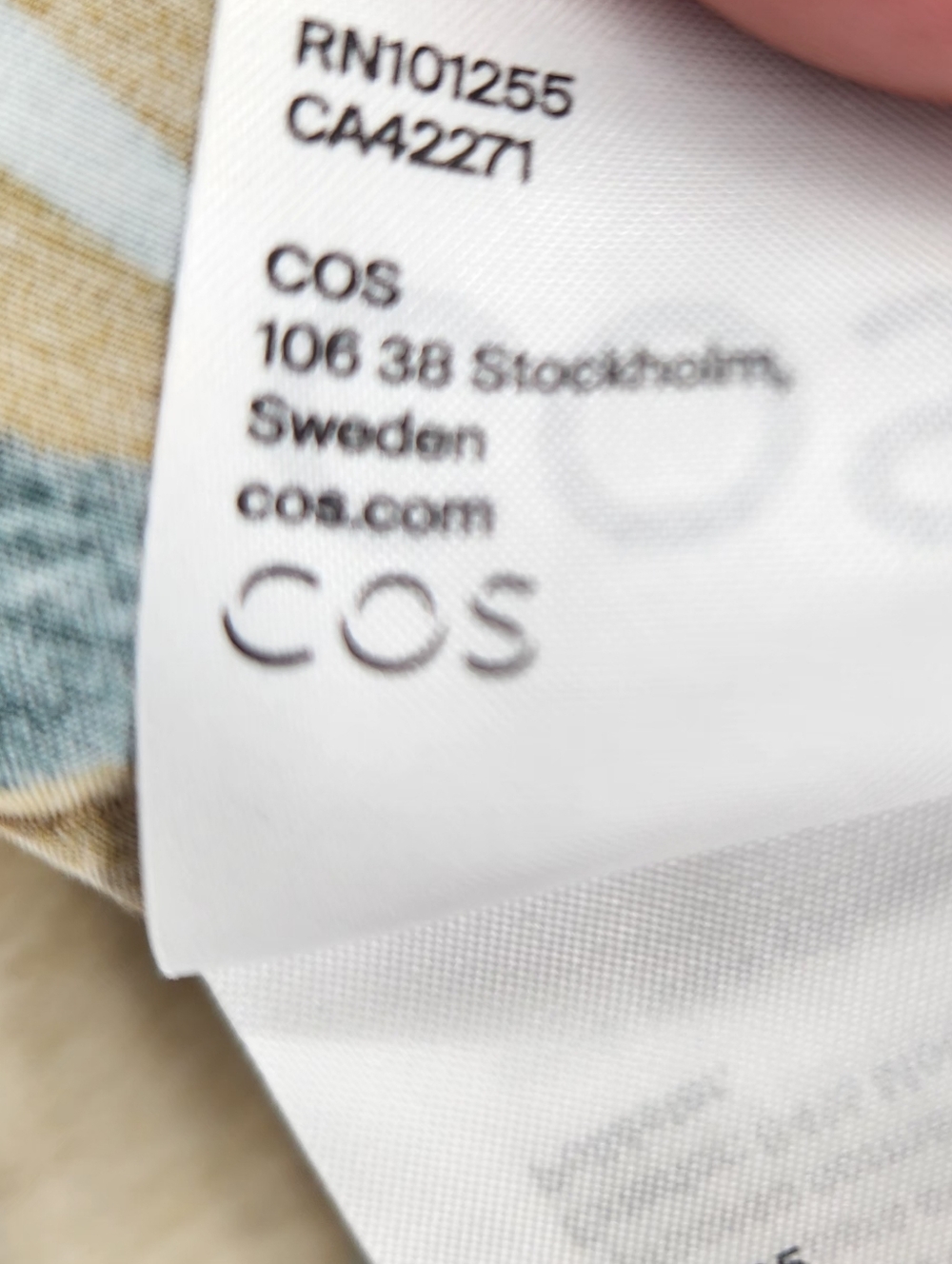 COS v neck slip maxi dress Size 10 Spring,summer Dress 100%cotton. - Picture 7 of 8